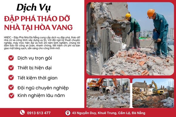 <p style="text-align: center;"><strong id="docs-internal-guid-d16293fd-7fff-f9df-843f-aad5a21e8da0">&nbsp;Đập Ph&aacute; Th&aacute;o Dỡ Nh&agrave; Tại H&ograve;a Vang</strong></p>