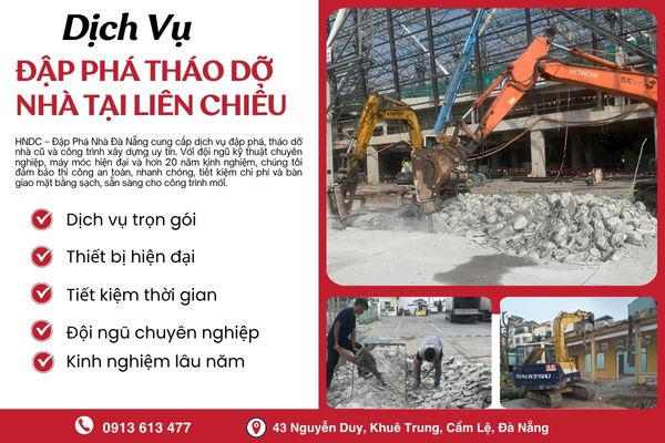 <p style="text-align: center;"><strong id="docs-internal-guid-225e31fd-7fff-d2c6-a79f-4f7d82f8d510">&nbsp;Đập Ph&aacute; Th&aacute;o Dỡ Nh&agrave; Tại Li&ecirc;n Chiểu</strong></p>